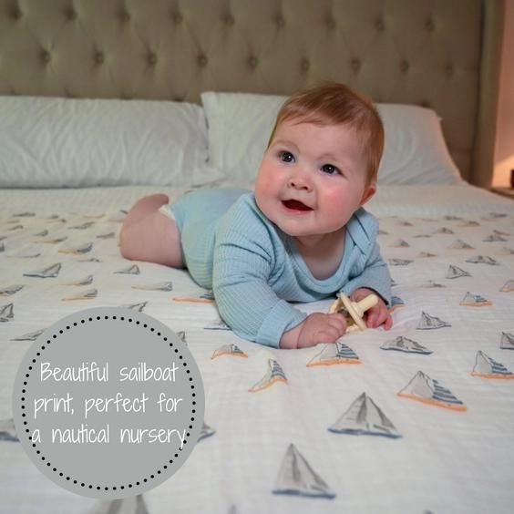 Swaddle Blanket - Sailing Away