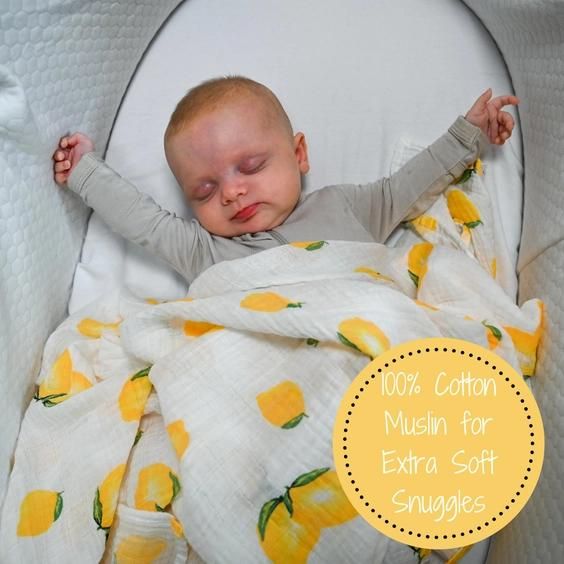 Swaddle Blanket - When Life Hand You Lemons