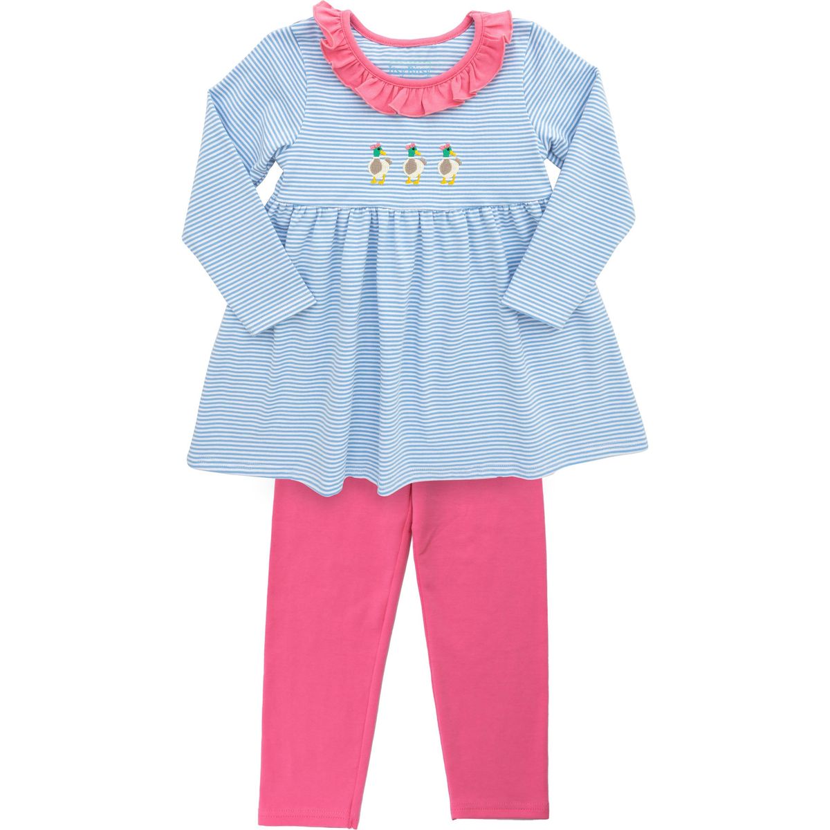 Mallard Trio Ruffled Pant Set