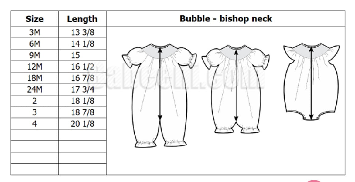 Smocked Easter Lamb Bubble