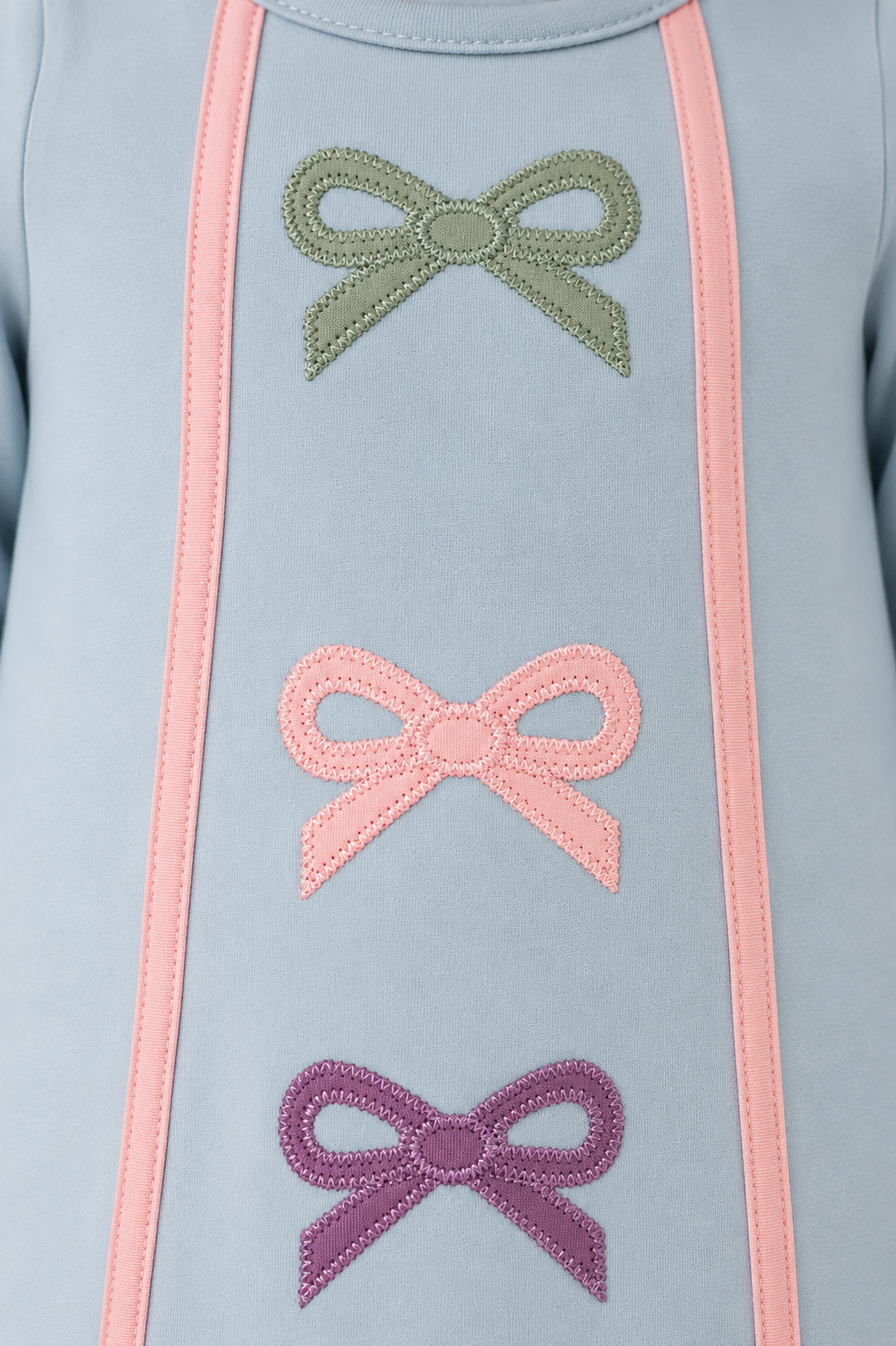 Maci Bow Long-Sleeve Dress