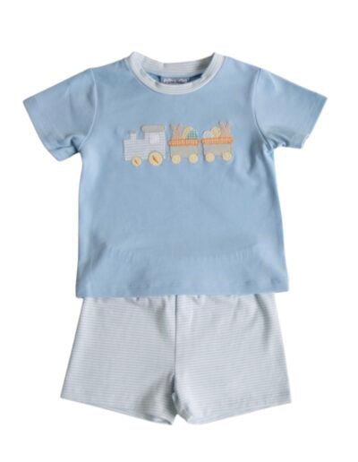 Easter Train Short Set