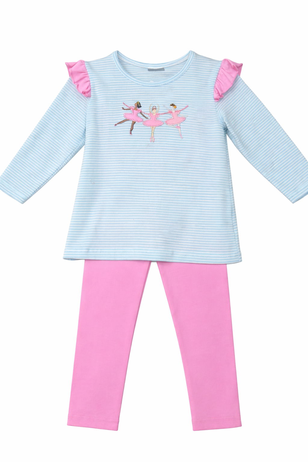 Appliqued Dancers Legging Set