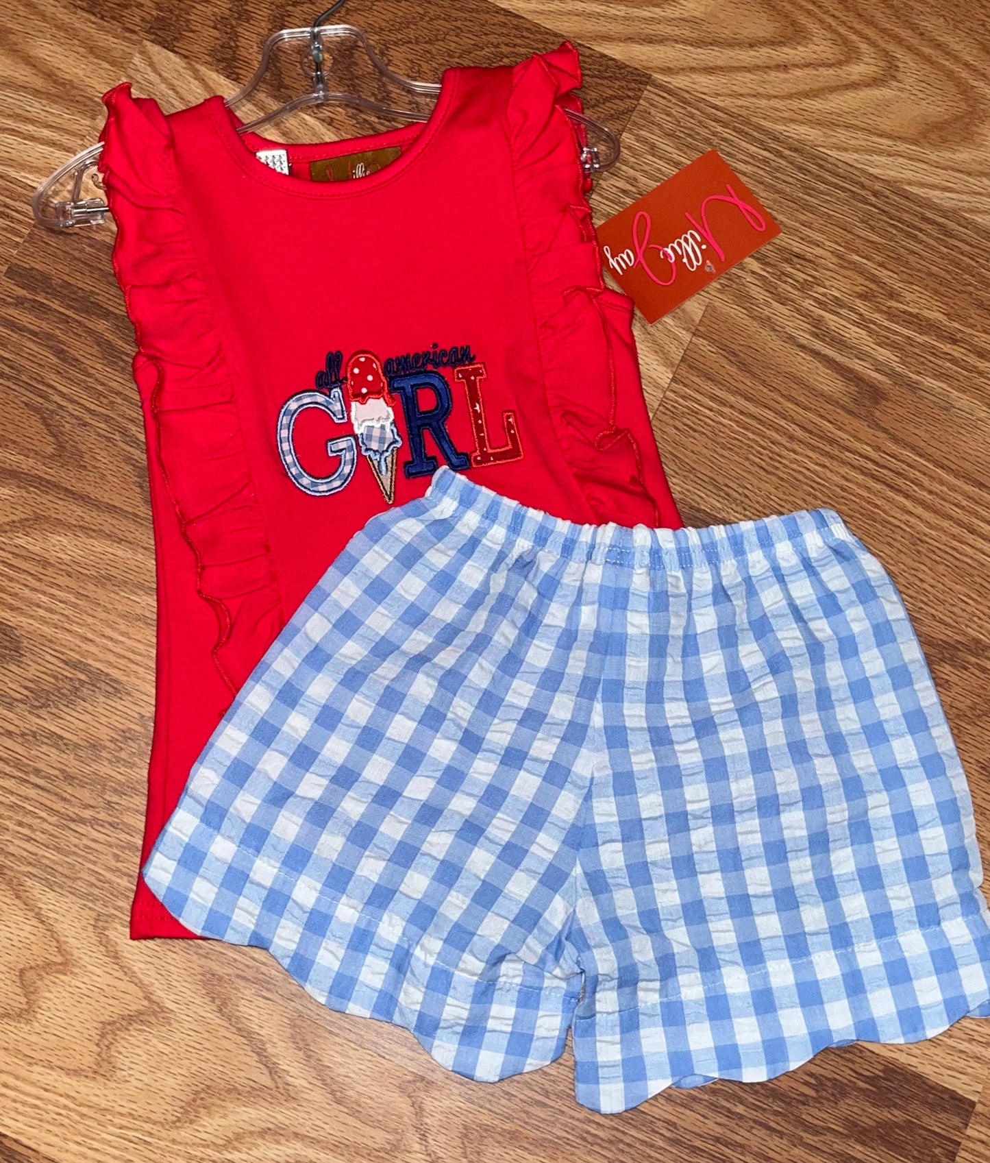 All American Girl Short Set
