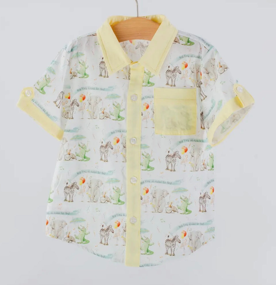 "And They All Asked for You” Button Down Shirt