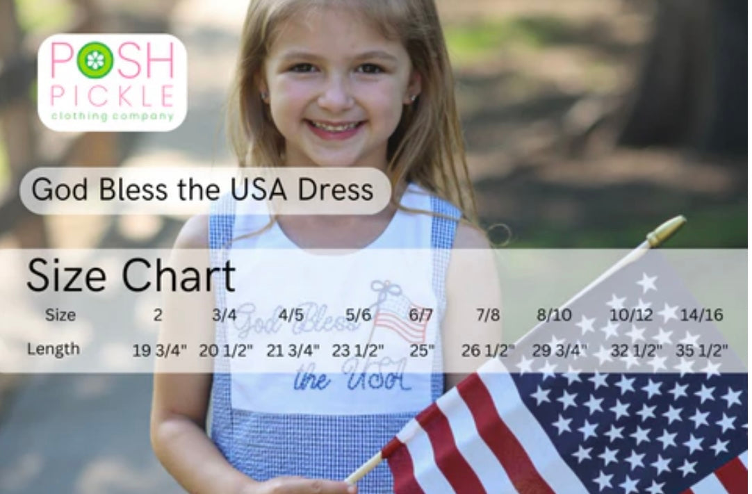 God Bless the USA Dress