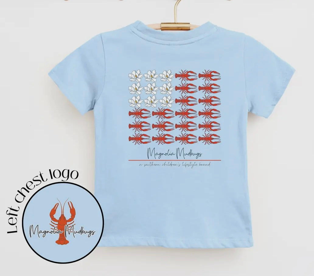 Patriotic Crawfish Tee