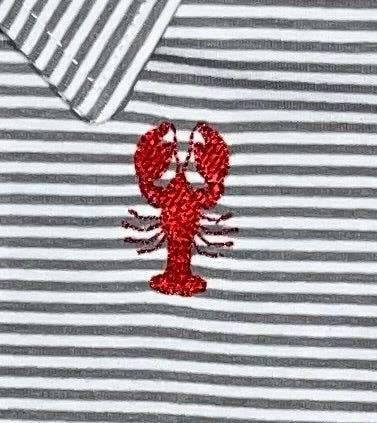 Embroidered Crawfish Polo