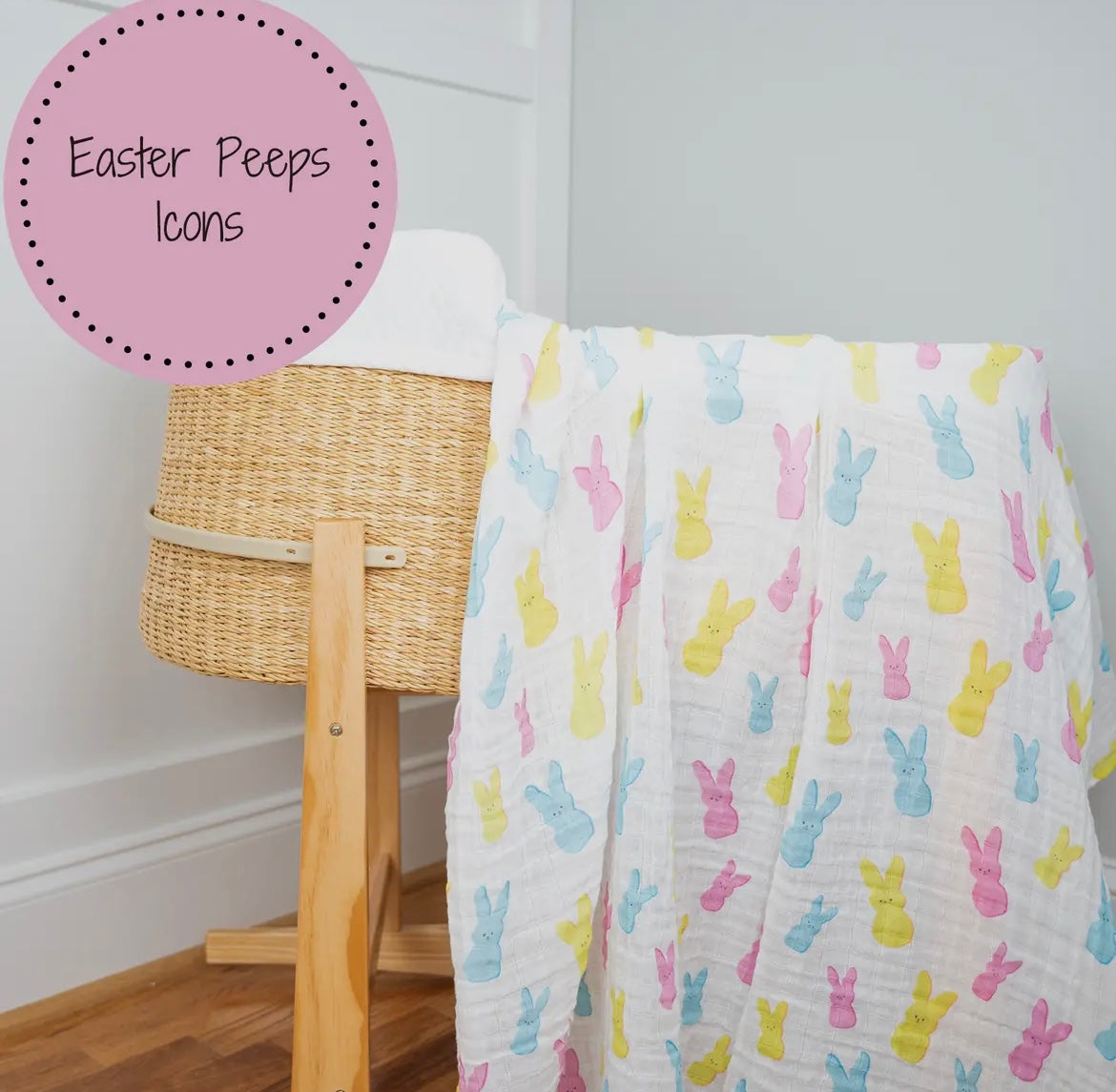 Swaddle Blanket - Easter Peeps
