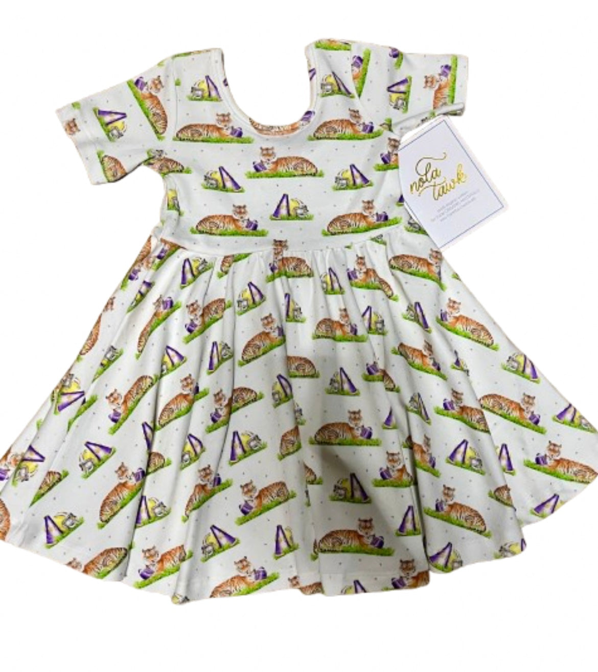 Mascot Mania LSU Twirl Dress
