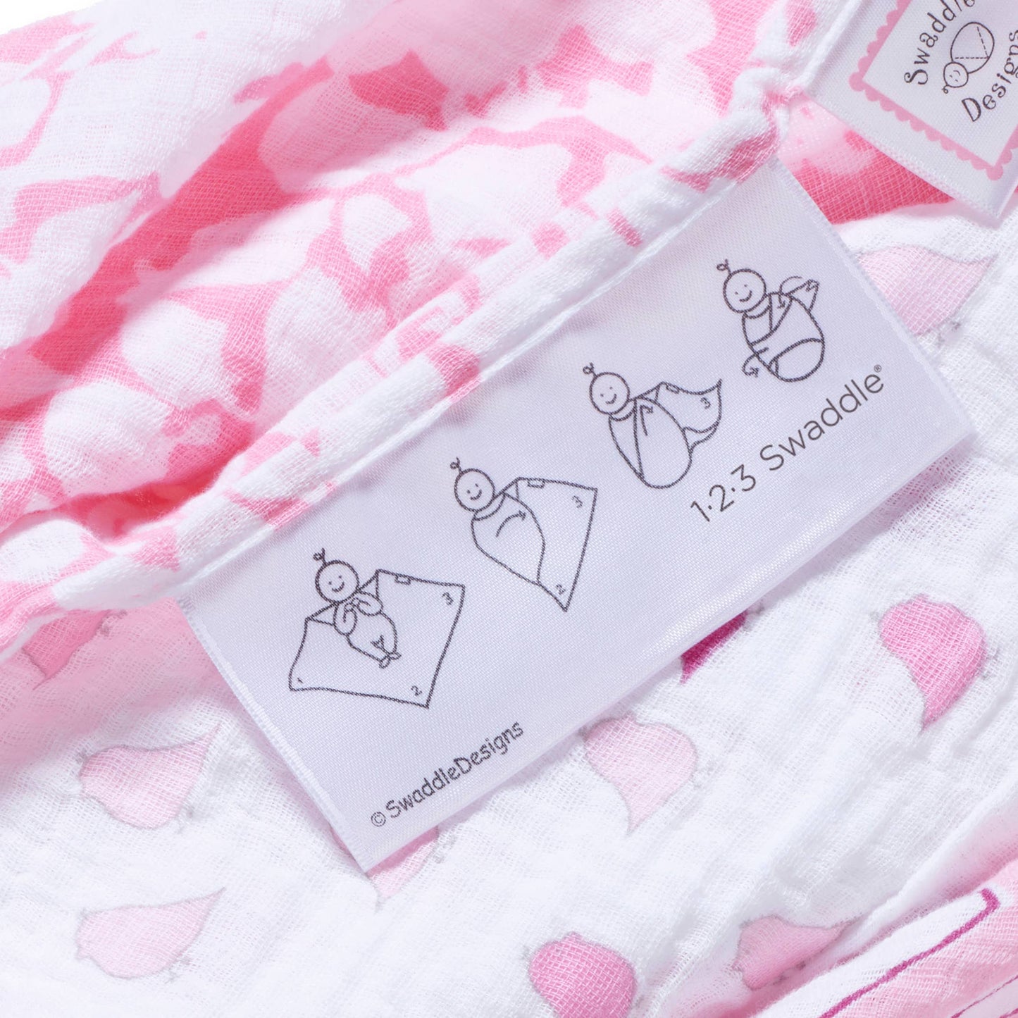 Lush Gray Muslin Marquisette Swaddle Blanket