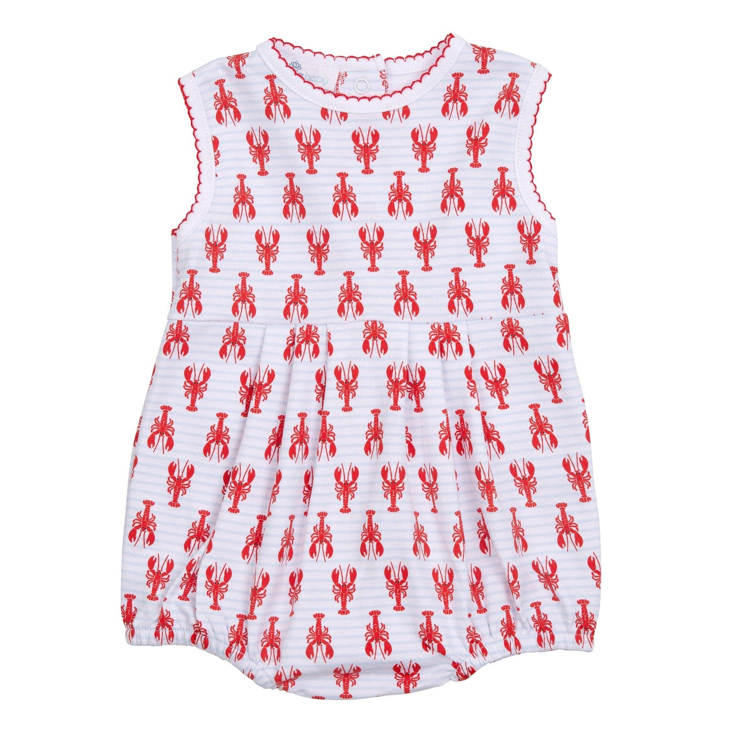 Lil' Snappers Print Boy Bubble