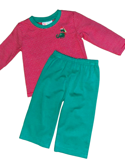 Christmas Dino Pant Set