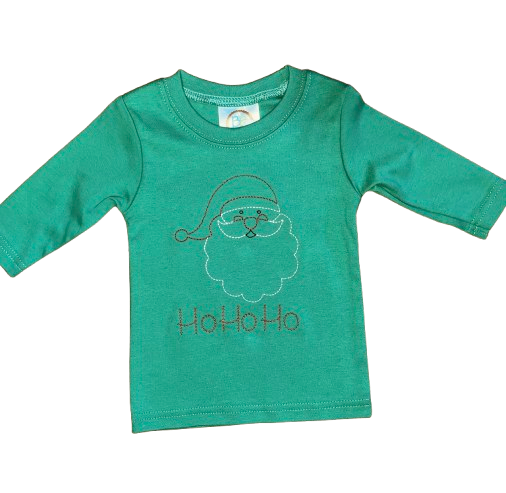 Bean Stitch Santa Tee