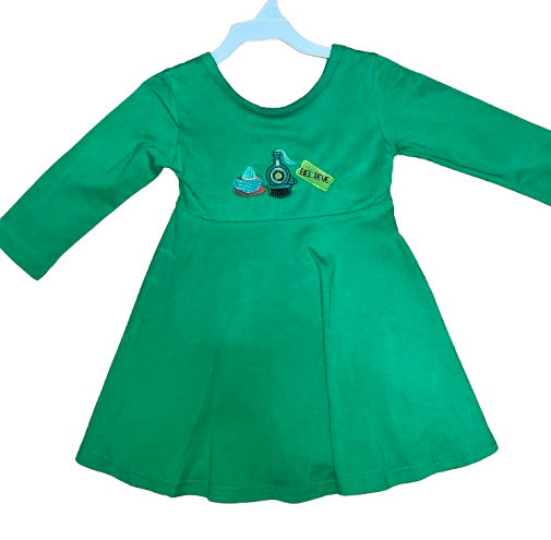 Polar Express Twirl Dress