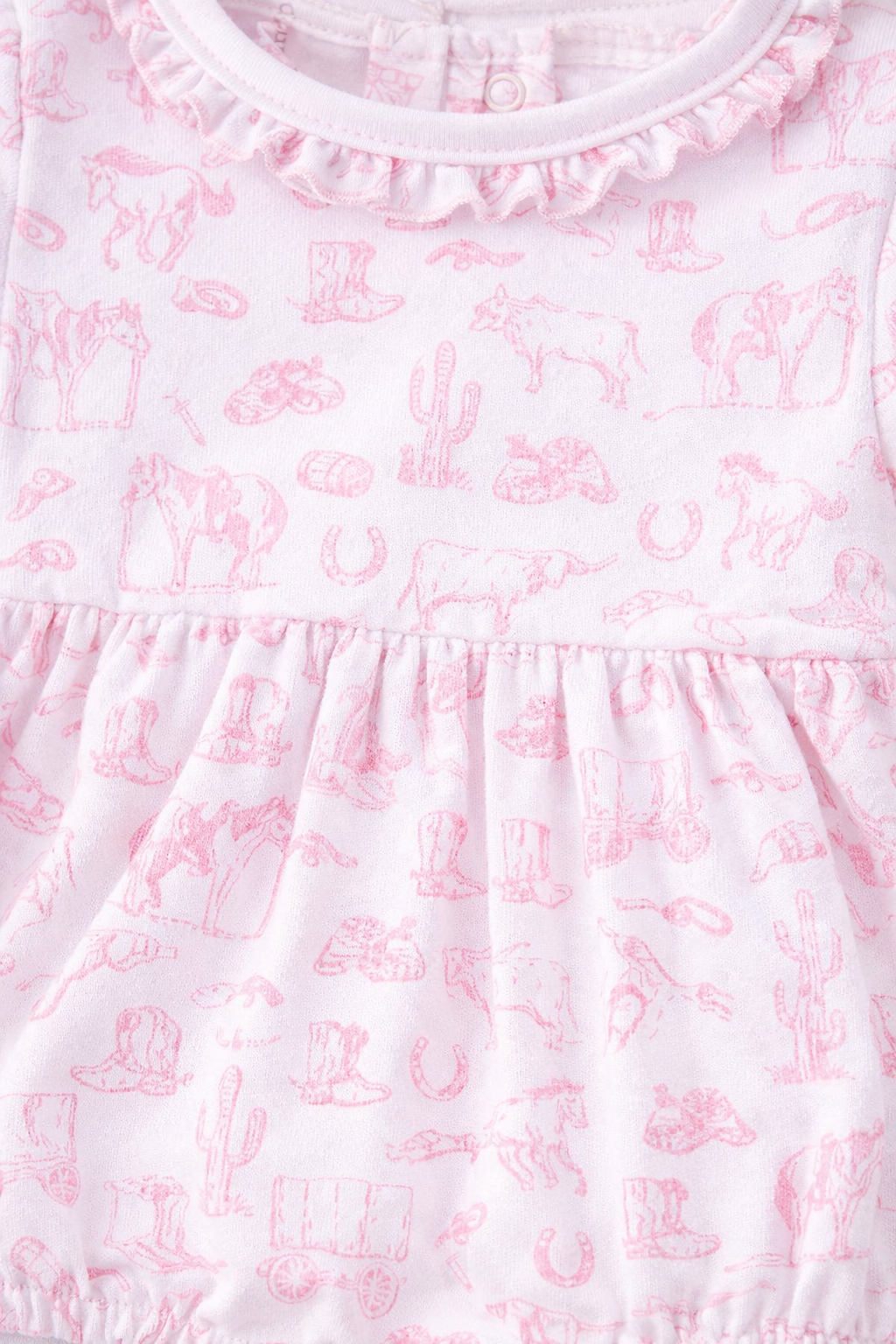 Pink Western Toile Bubble