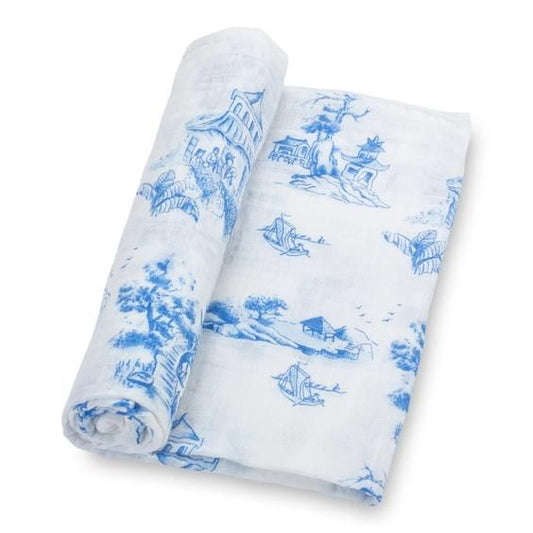 Swaddle Blanket - Chinoserie