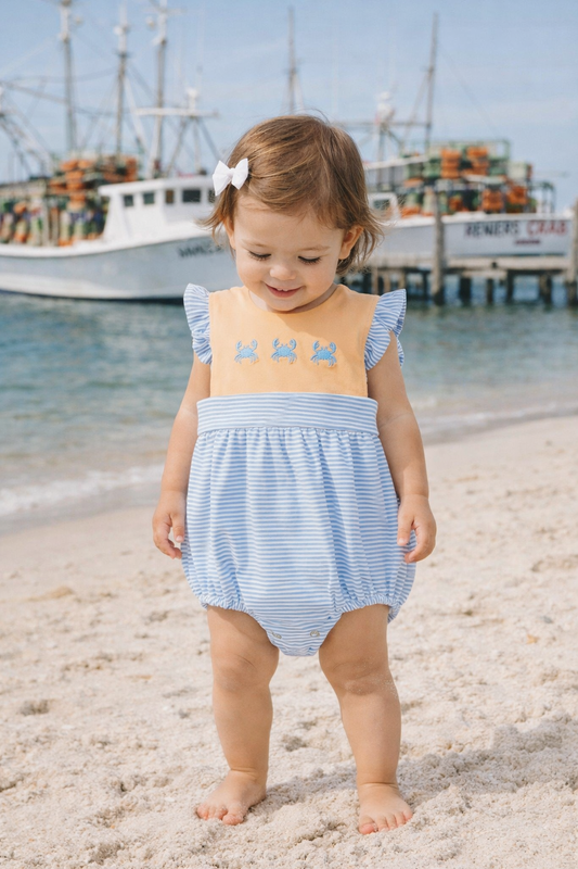 Crab Trio Ruffled Bubble