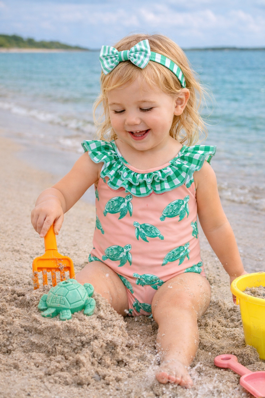 Sea Turtles Bowback Swimsuit