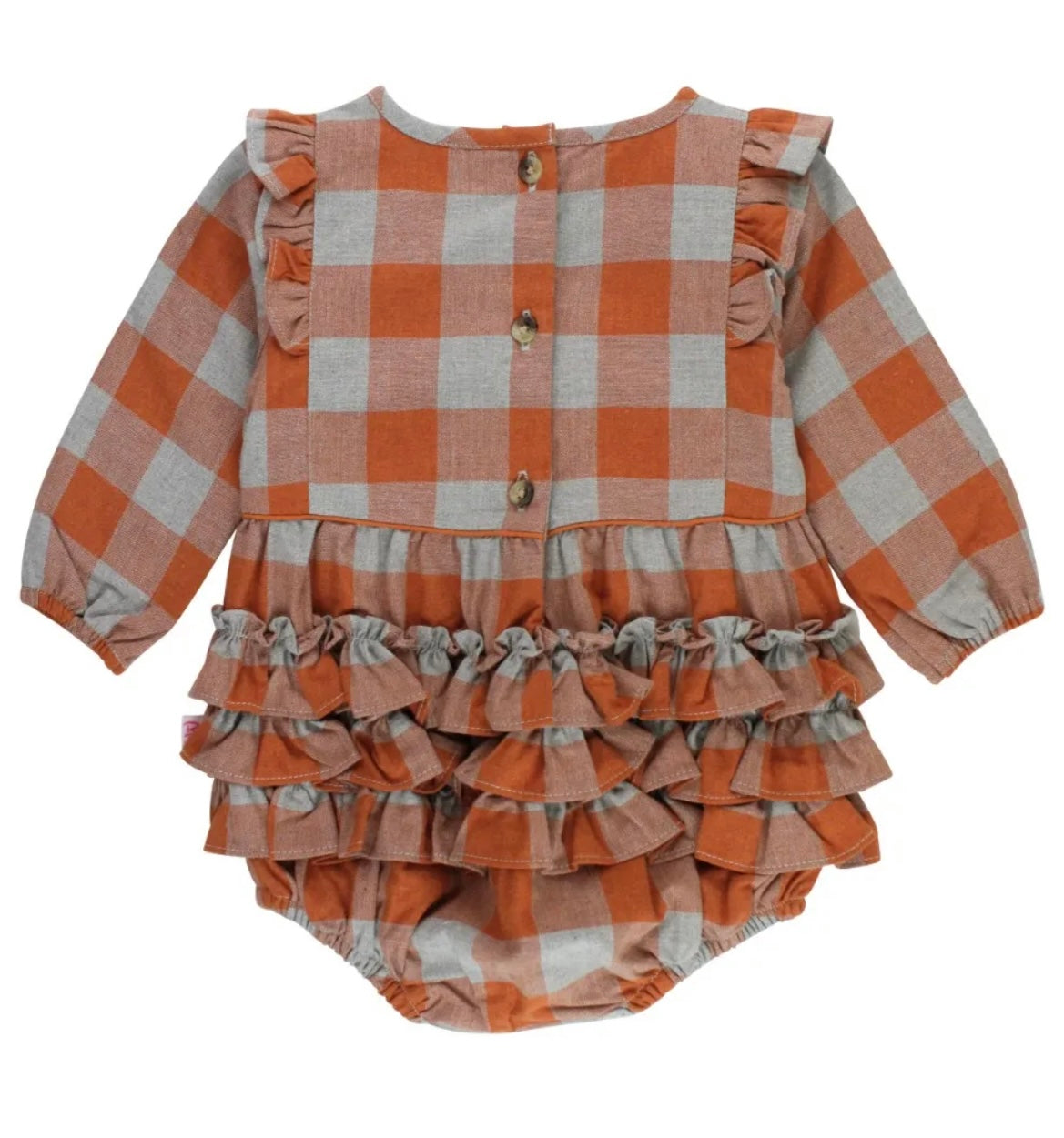 Hadlee Plaid Romper
