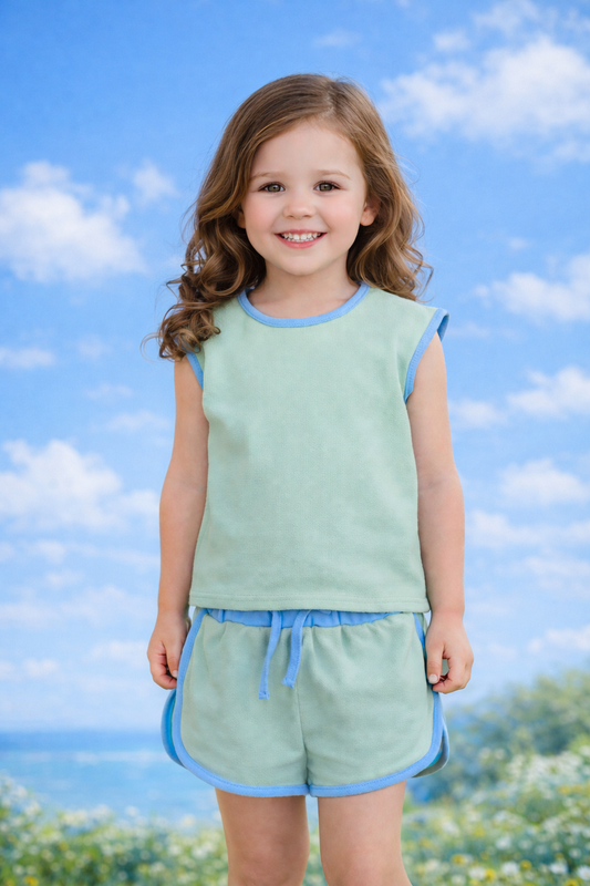 Aria Skort Set - Mint