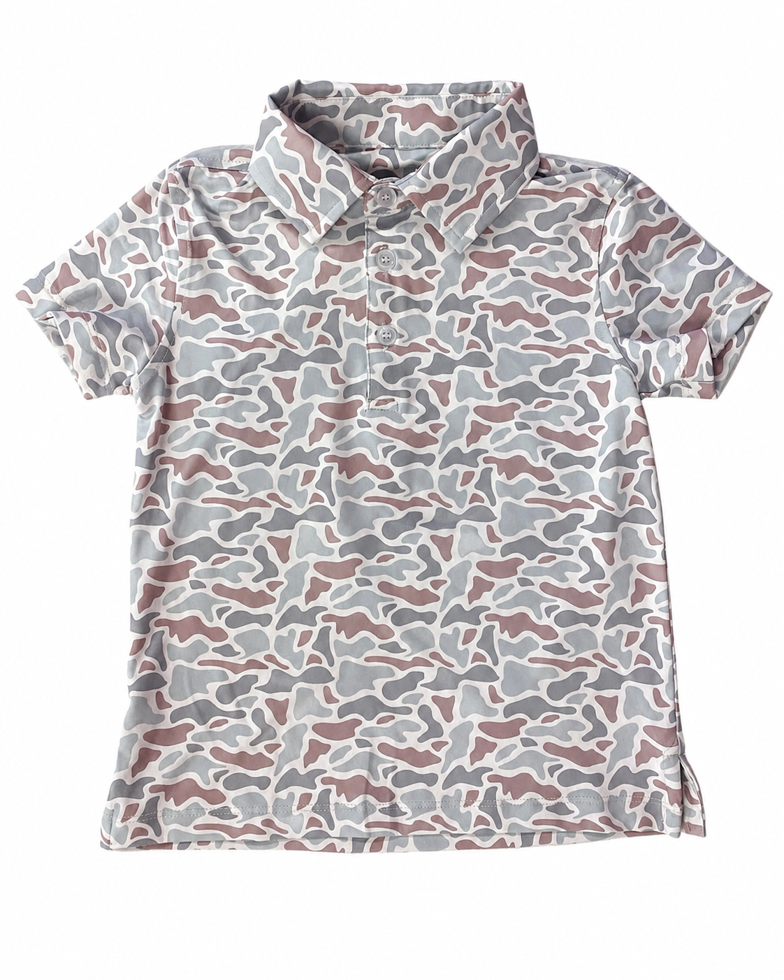 Retro Whitetail Camo Performance Polo