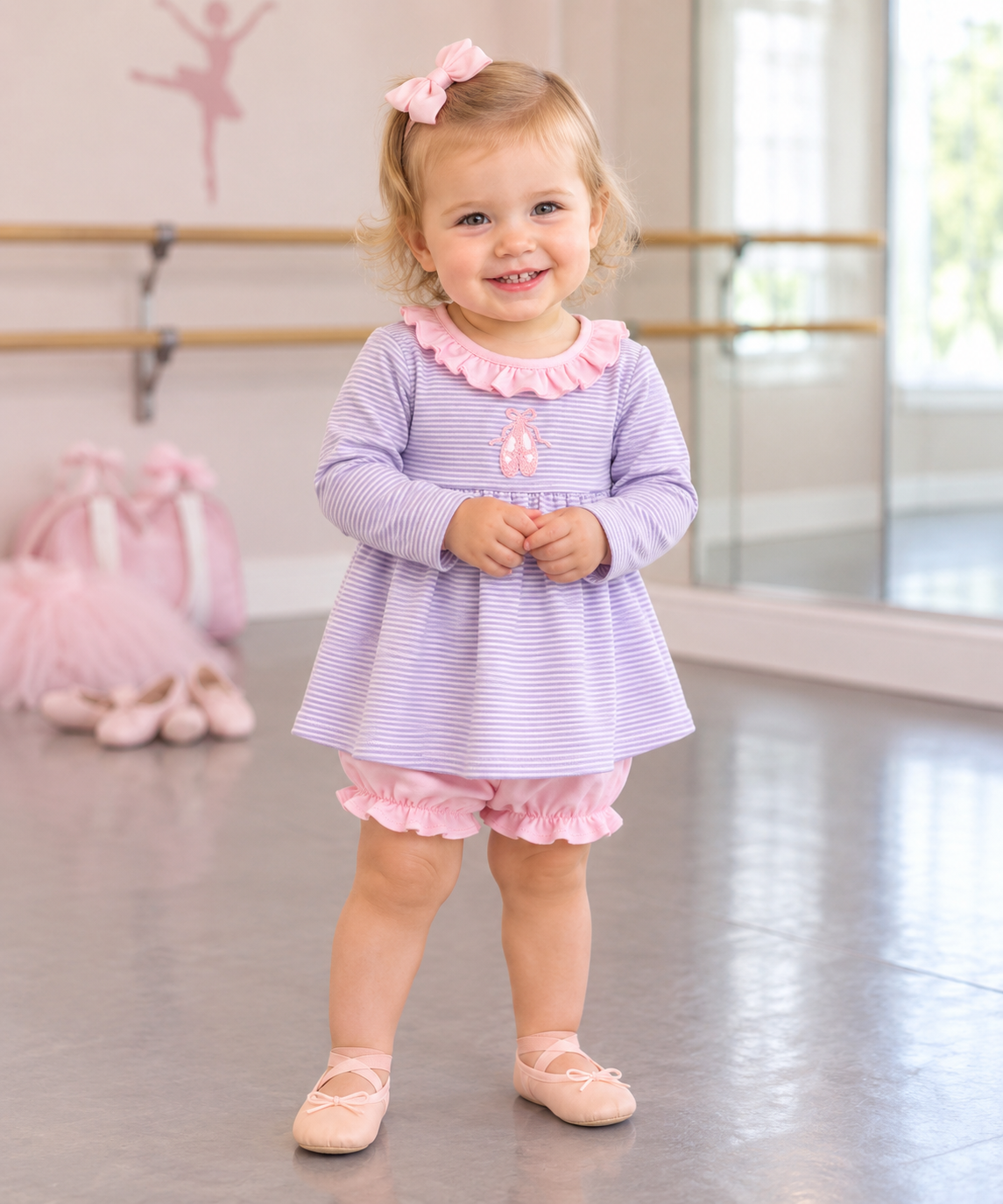 Ballet Slipper Bloomer Set