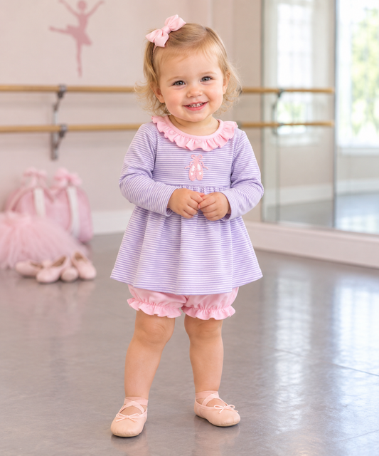 Ballet Slipper Bloomer Set