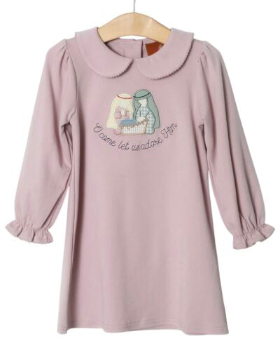 Nativity Appliqué Dress