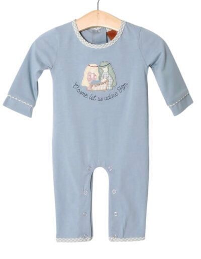 Nativity Appliqué Romper