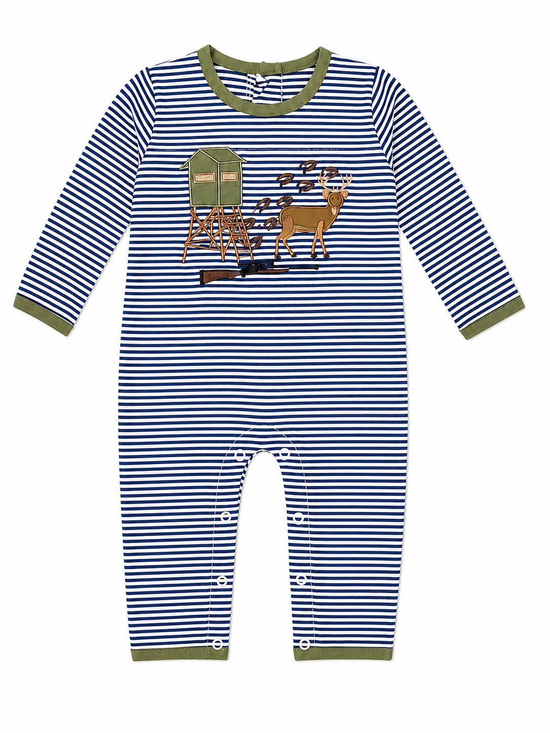 Evening Hunt Appliqué Romper