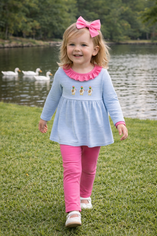 Mallard Trio Ruffled Pant Set