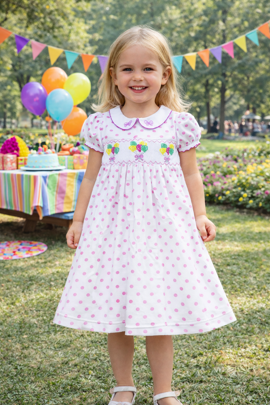 Smocked Birthday Dress