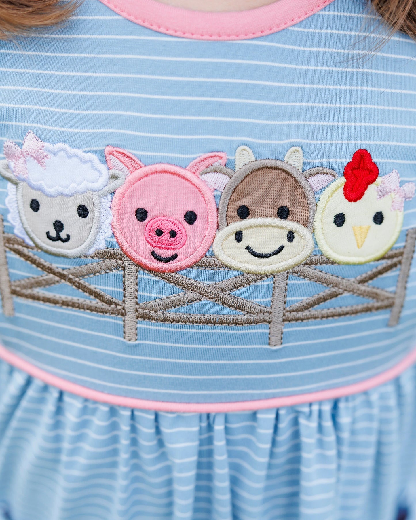 Farm Friends Ruffled Pocket Pant Set