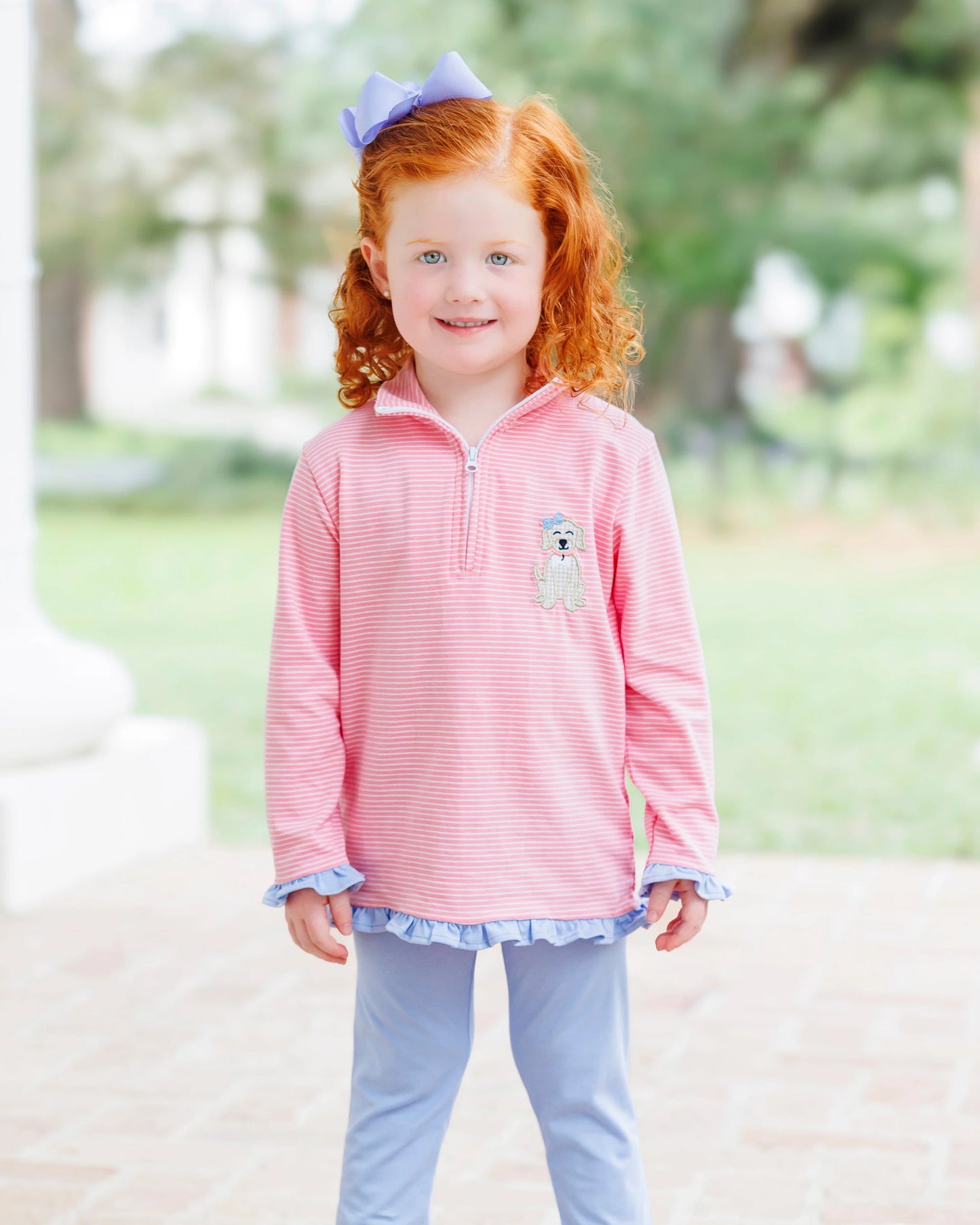 My Best Friend Ruffle Pullover Set