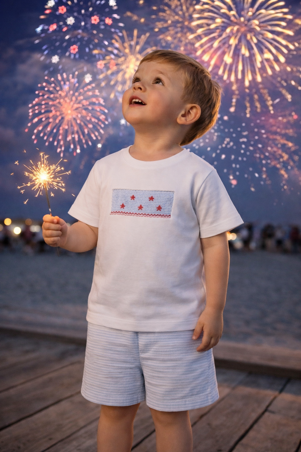 Oh My Stars Boy's Short Set