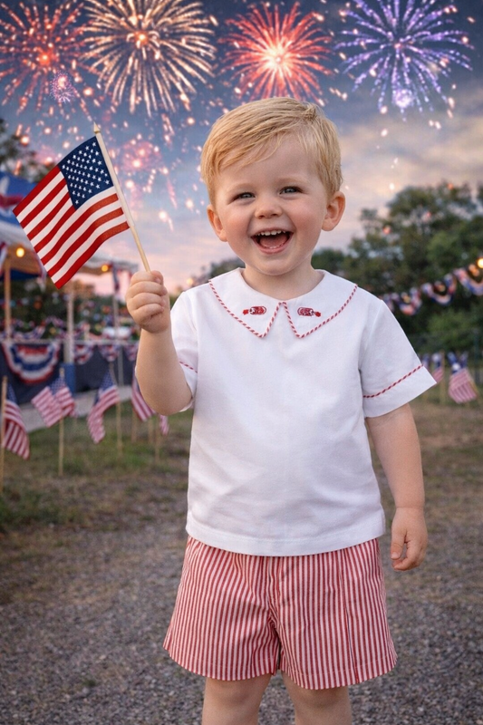 Aiden Fireworks Short Set