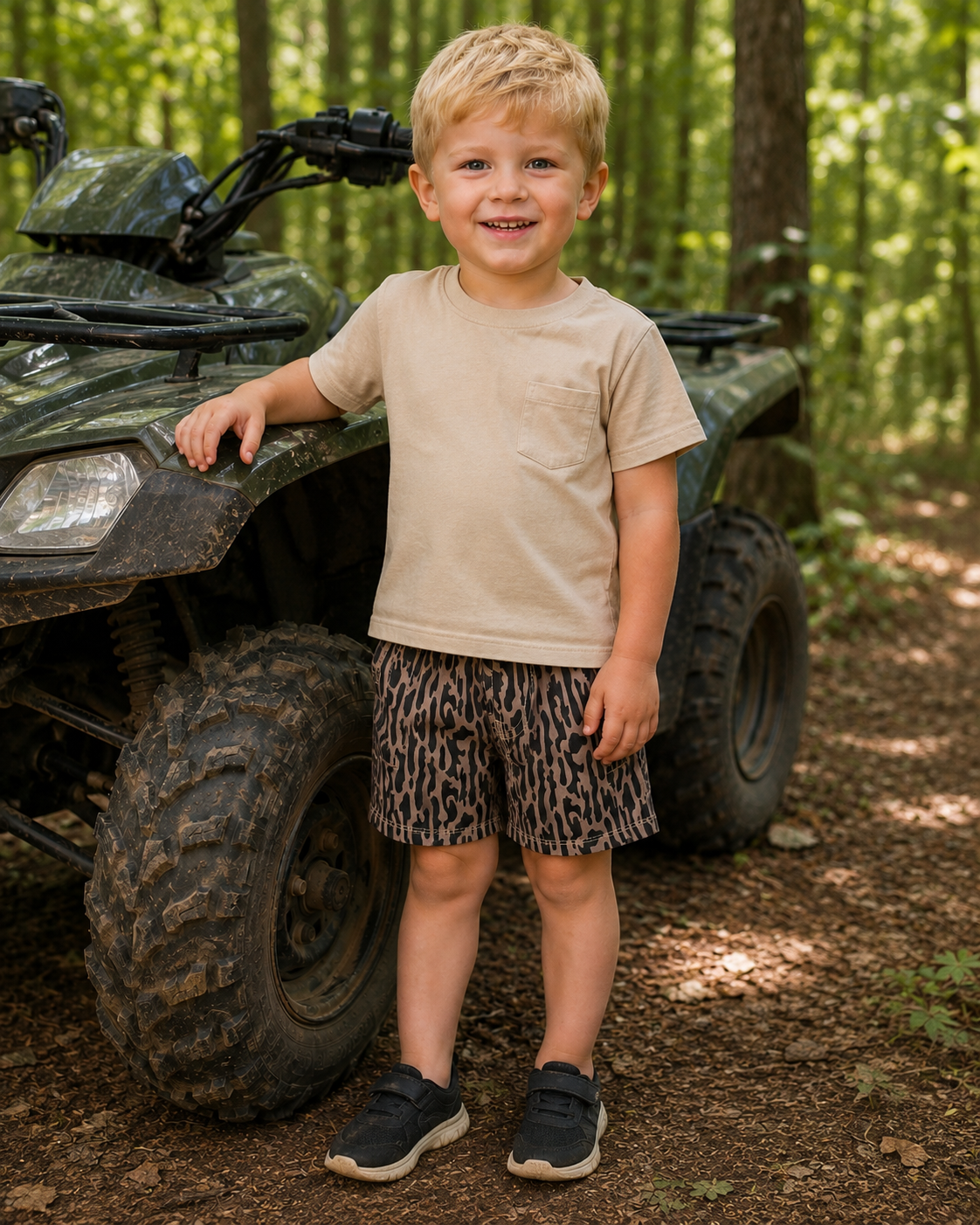 Retro Bayou Camo Freeballer Shorts