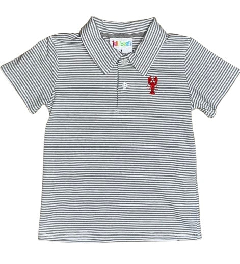 Embroidered Crawfish Polo