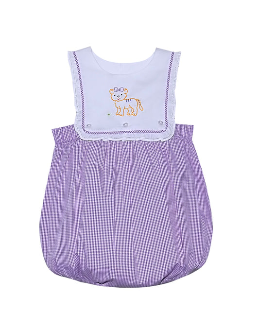 Embroidered Tiger Girl Bubble