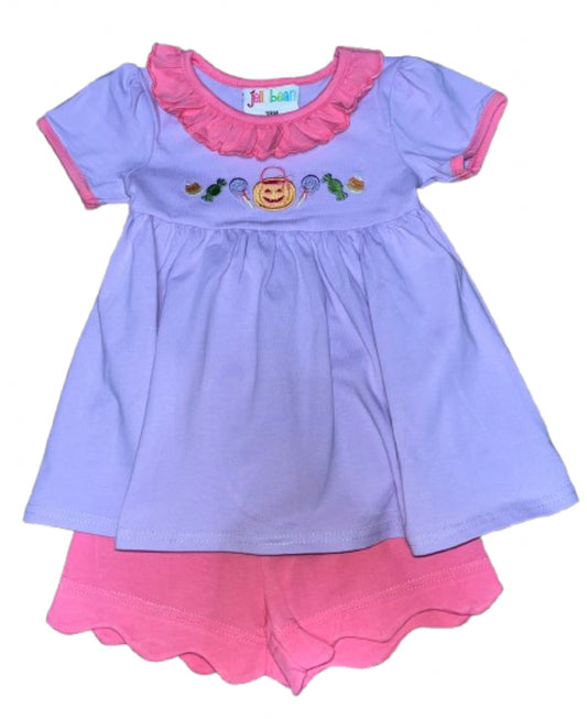 Jack O' Lantern Short Set