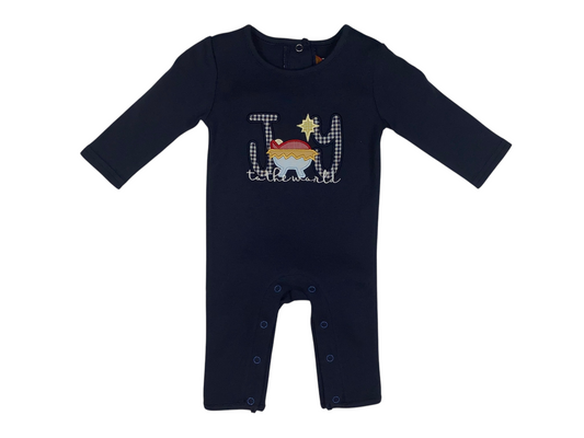 Joy to the World Boy Romper