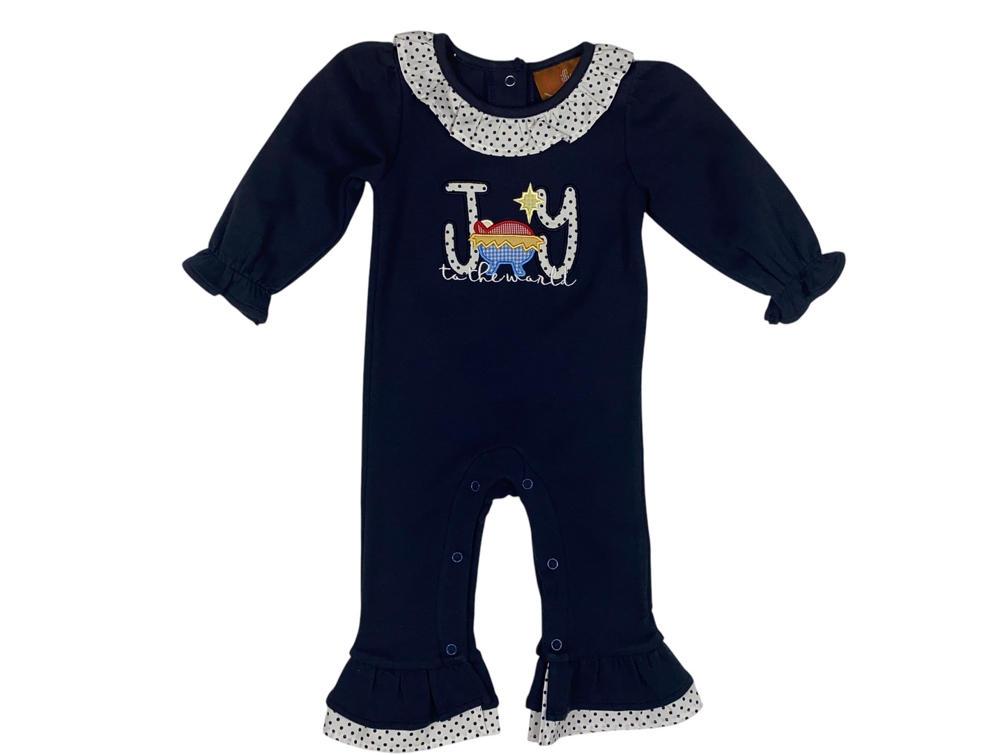 Joy to the World Girl Romper