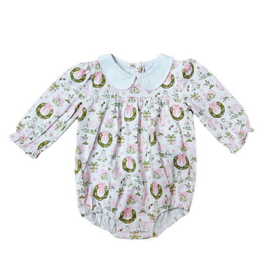 Christmas Toile Bubble