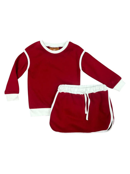Red Josie Skort Set