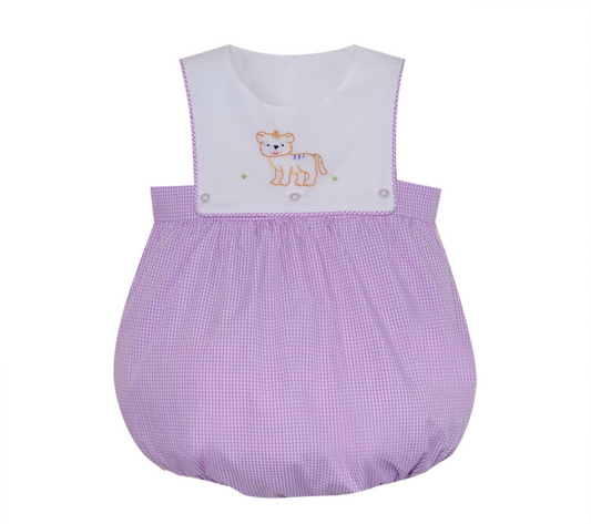 Embroidered Tiger Boy Bubble