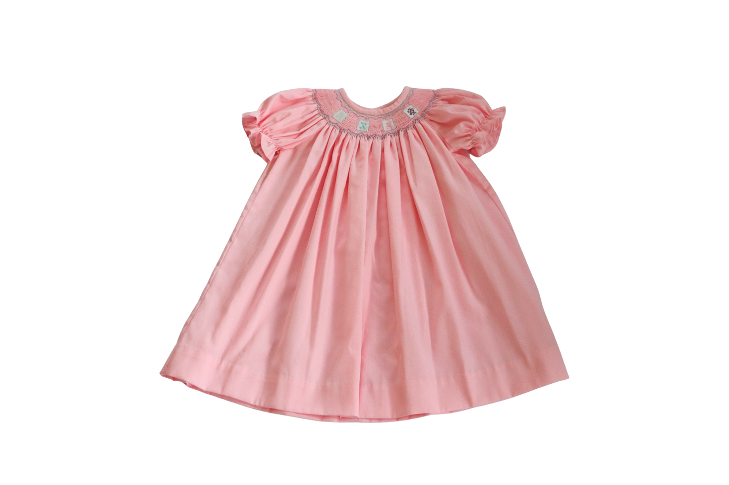 Smocked Mahjong Bishop Dress